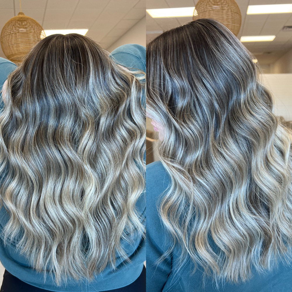 Half Custom Blonding