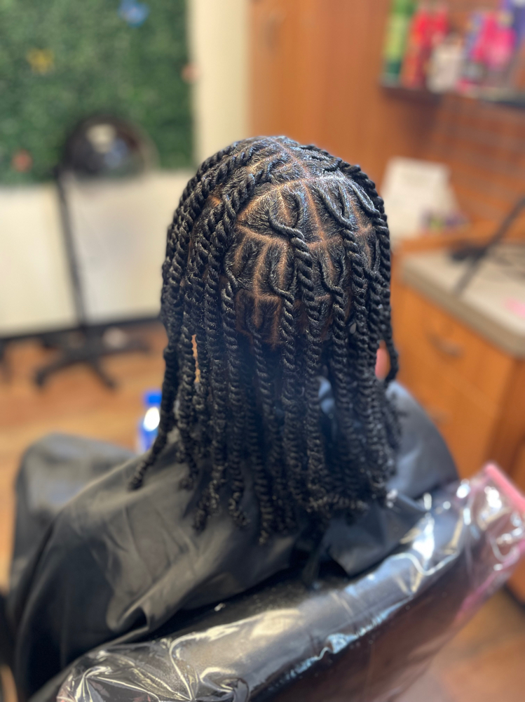 Invisible Locs With Extensions