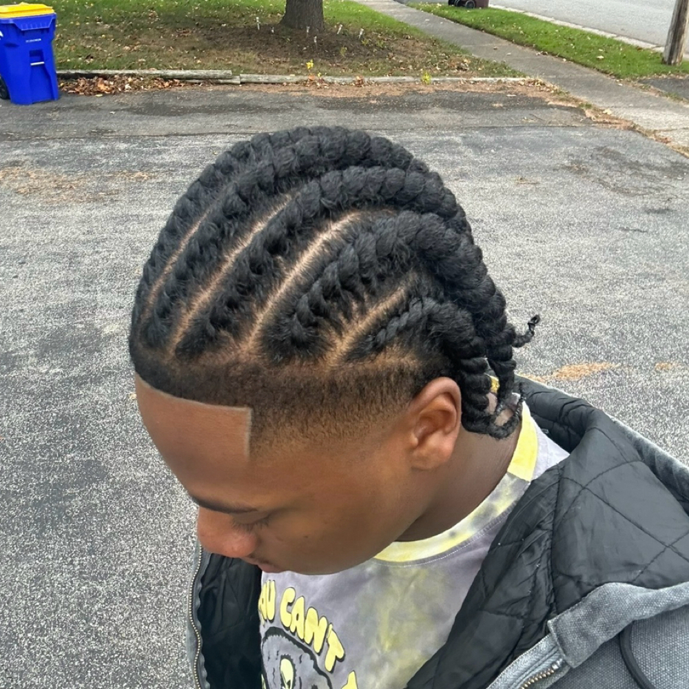 Natural Braids at ImpressMeStudio in Rochester, NY