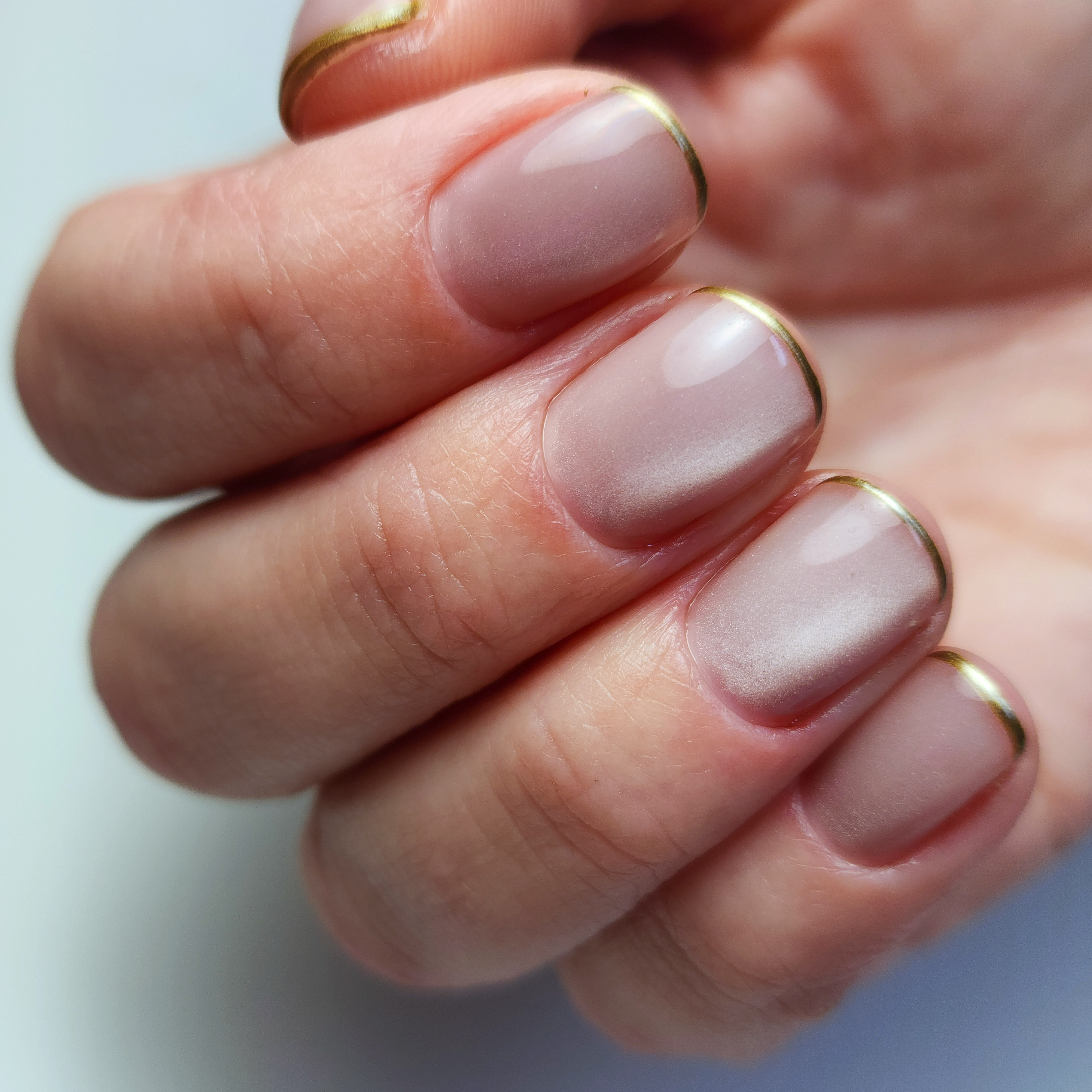 Short Nail Russian Manicure