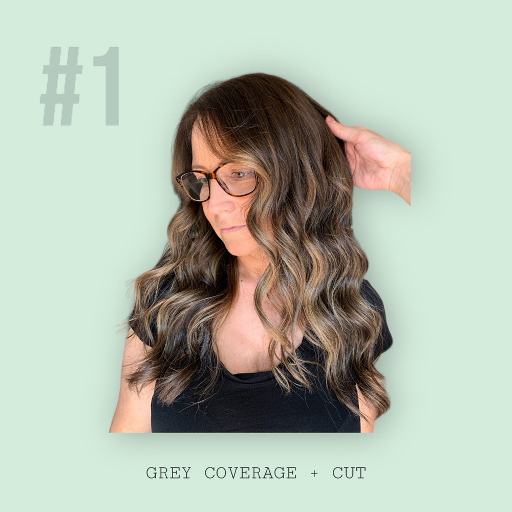 #1 GREY COVERAGE + CUT