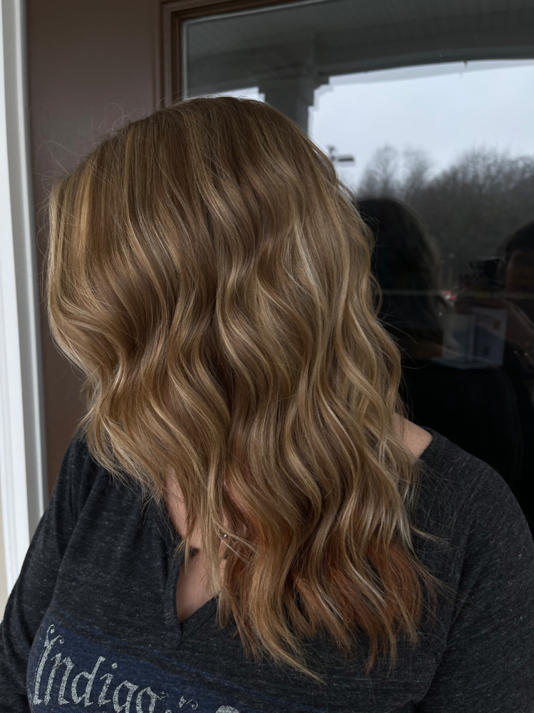 Partial Foil / Balayage