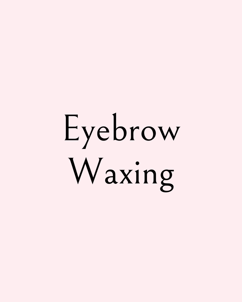 Eyebrow Wax