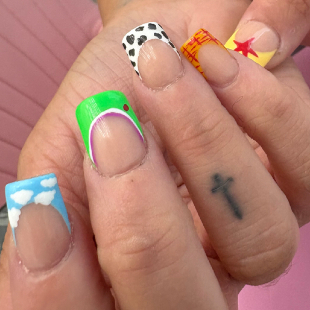 Acrylic Manicure at Lee Legacy in Willard, OH