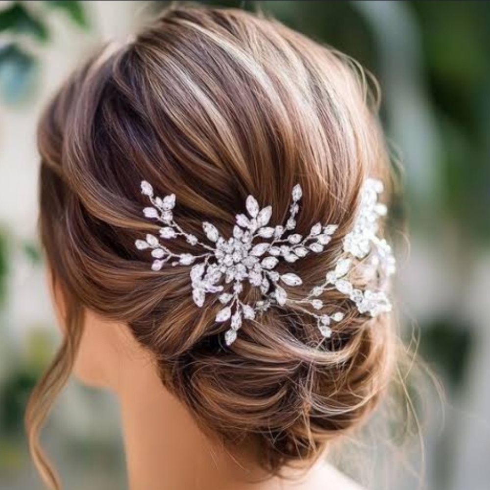 Bride Wedding Day Hair at Rustic Roots Spa And Salon in Columbia Falls, MT