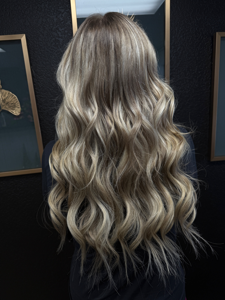 Hand Tied Extension Installation