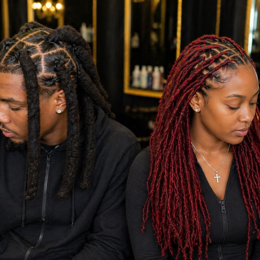 Returning Client Locs Experience at Trinity Lux Co in savannah, GA