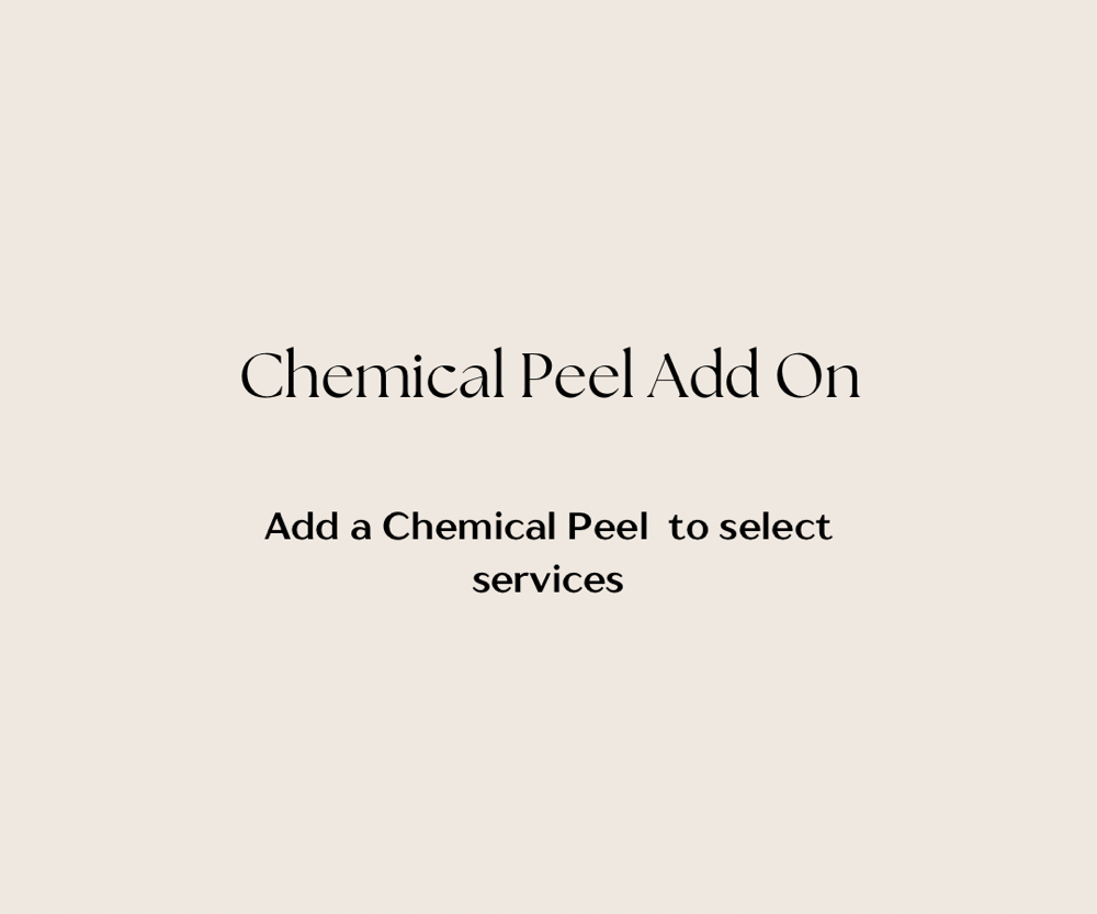 Chemical Peel Add On