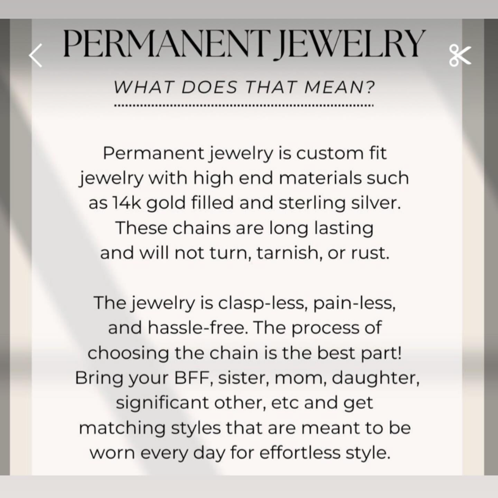 Permanent  Jewelry 2 People App
