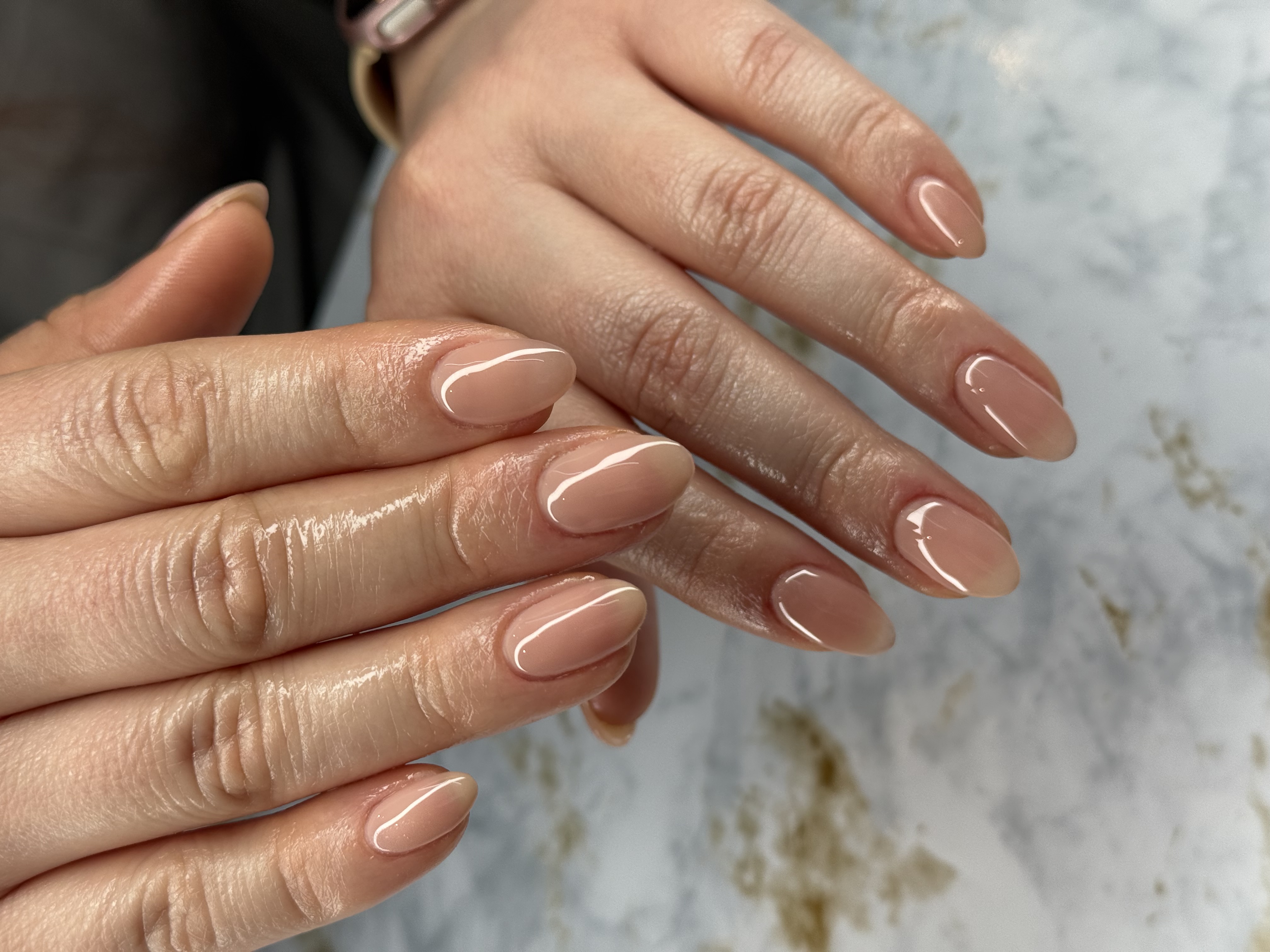 Builder Gel Manicure at Gallery Nails & Lux Nails in Columbus, OH