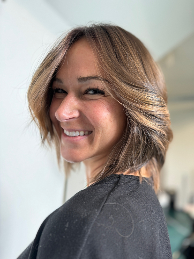 Face Frame Foil at Archetype Studios by Alicia Breyne in Birmingham, AL