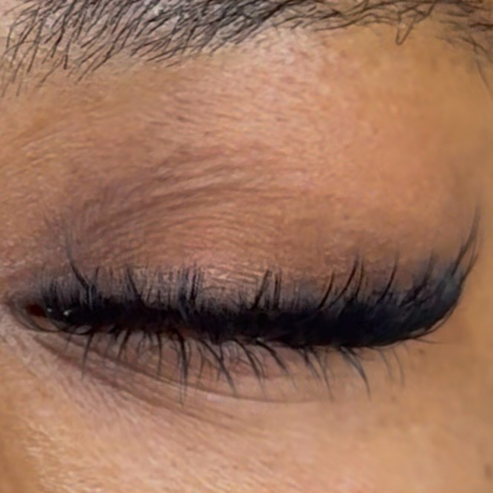 Bottom Lashes at Siductive Lashes in Leesville, LA