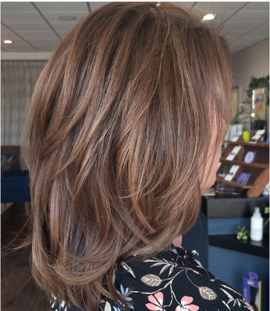 Base Color-lowlite at North & South Styles by Bri in Wake Forest, NC