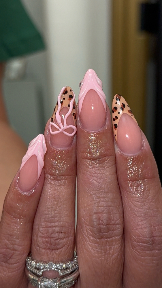 Medium acrylic full set