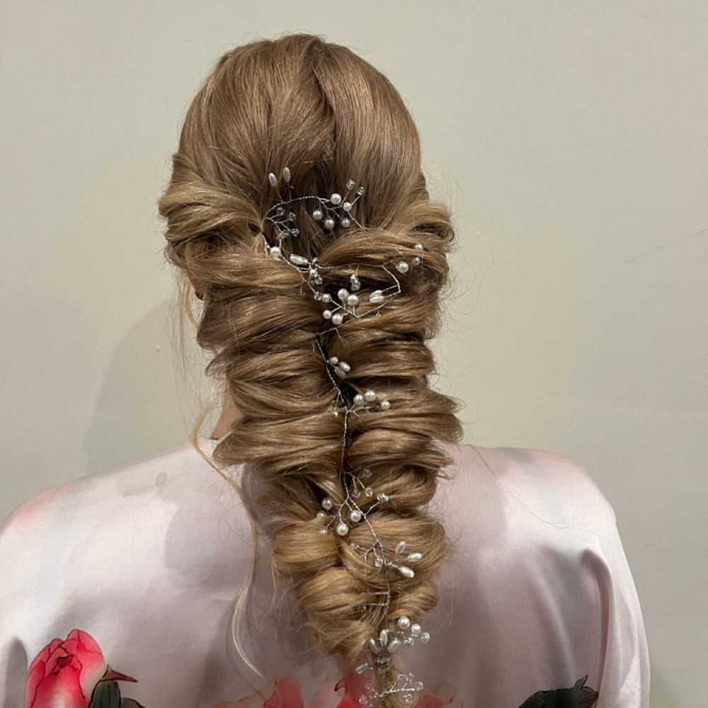 Hairstyling at Edna’s Beauty Palace in Mesquite, TX