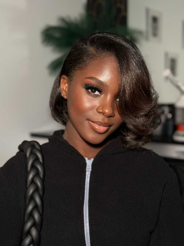 Silk Press ( returning clients) at Touch of Beauty Salon in Somerville, MA