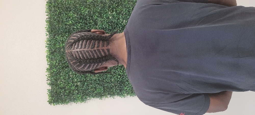 Fishtail Cornrows For Men