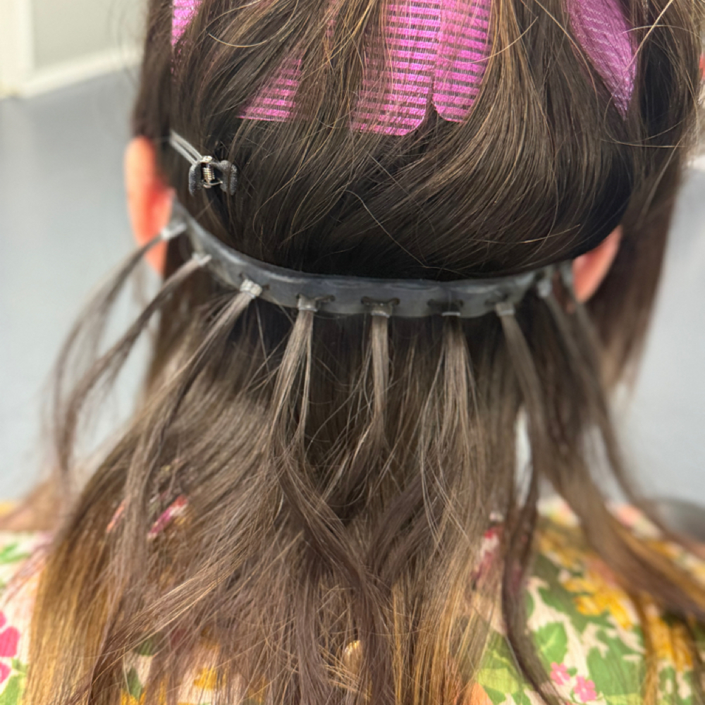 Butterfly Extension Install at Kirkland Hair Co. in Coushatta, LA