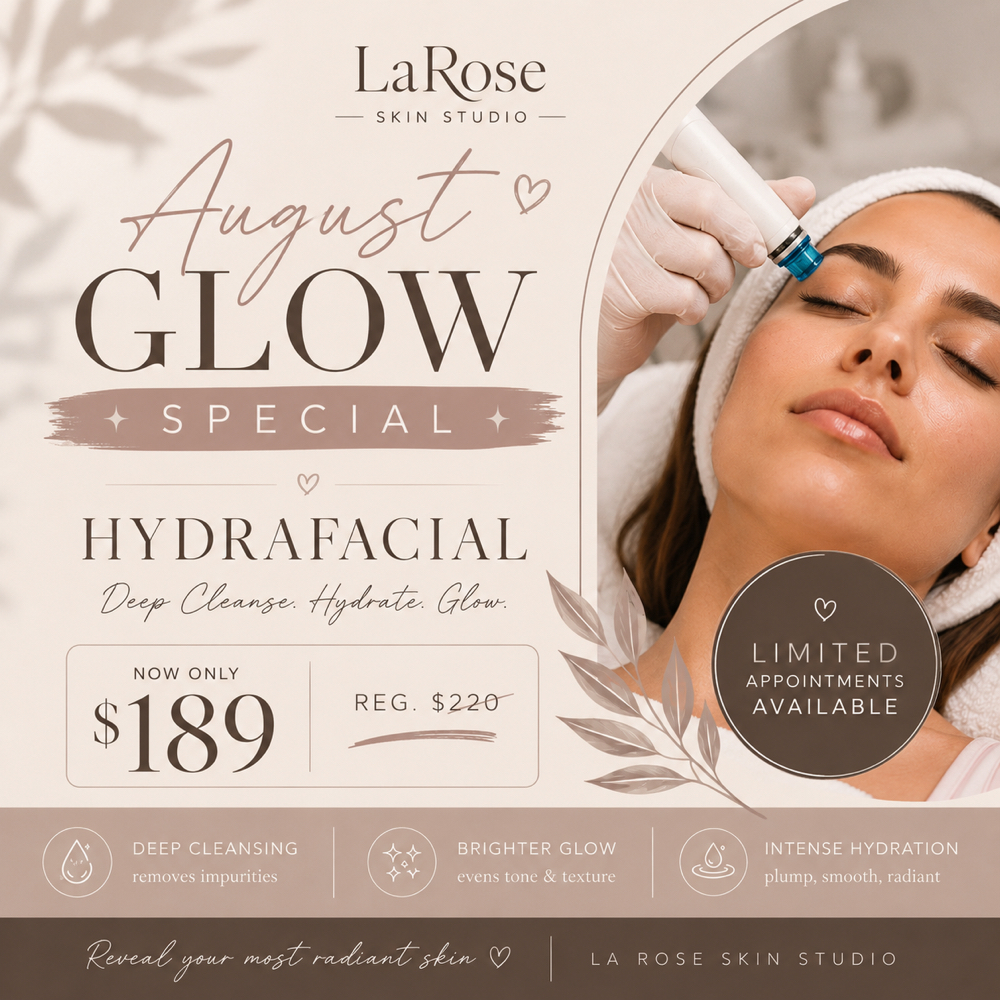 Hydrafacial $189 (Reg.$220) at LaRose Skin Studio in Riverside, CA