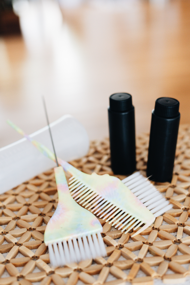 Root touch up + Toner