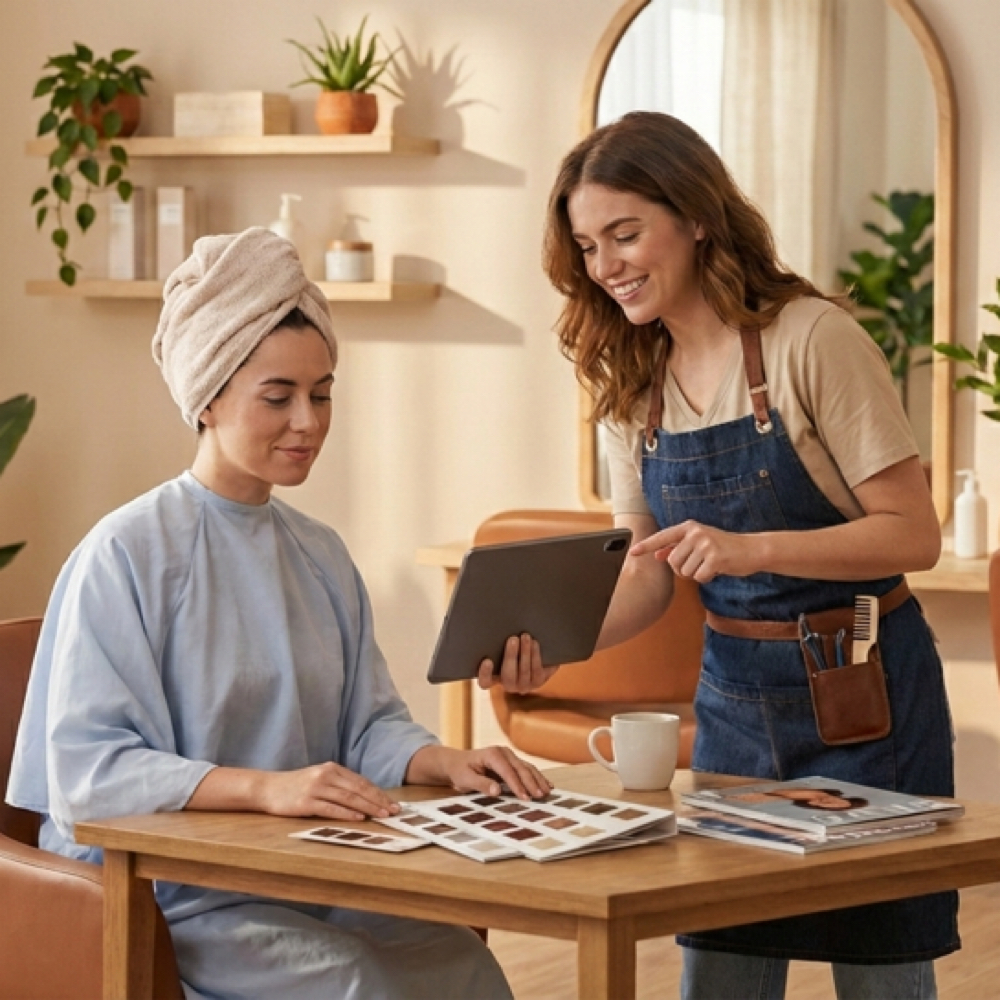 Consultation at Salon YUN in Lynnwood, WA