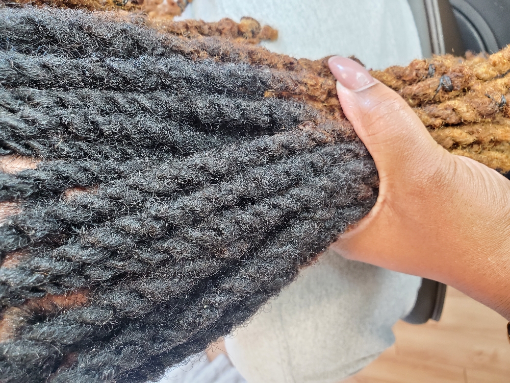 loc TWO STRAND twist