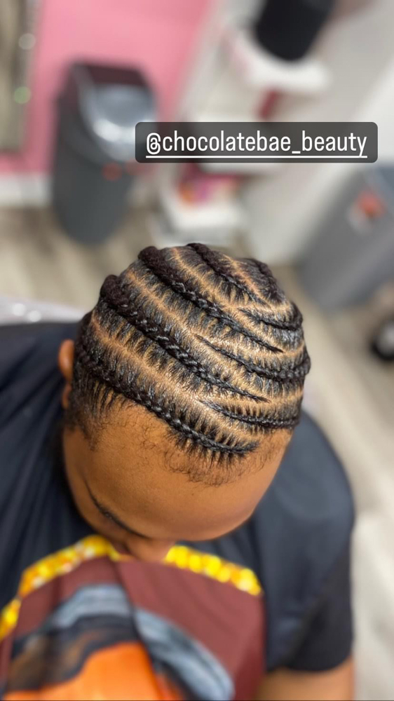 Men’s Braided Styles Wash Included