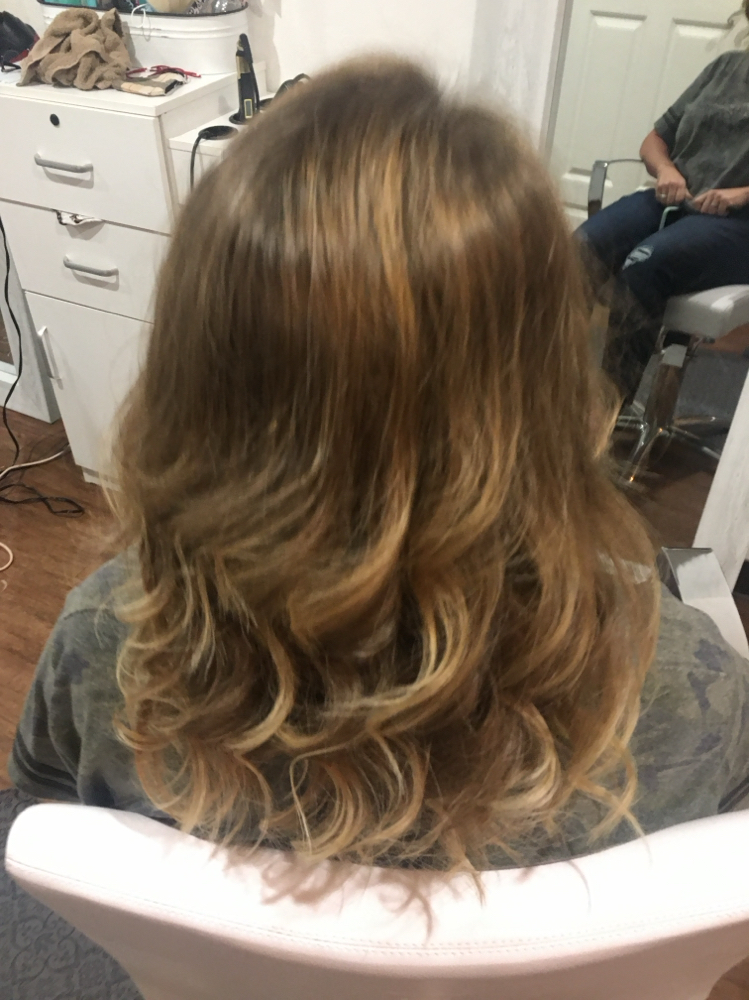 Custom Color at Salon Magnolias & Massage in Norman, OK