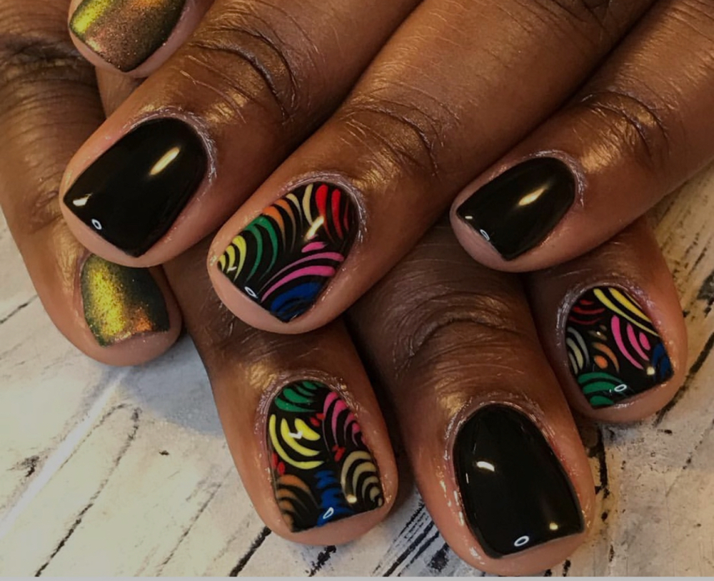 Gel Luxe at Qs Nail Den in Fredericksburg Va, VA