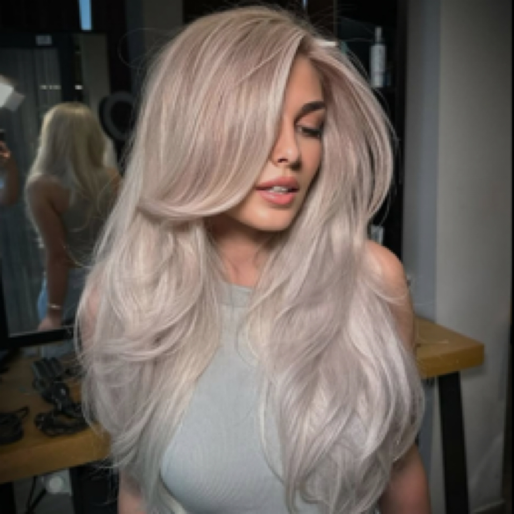 Full Custom blonding at Blond Haus X in Rocklin, CA