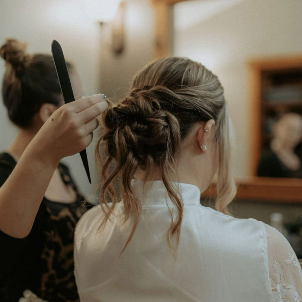 Bridal Trial at Homegrown Hair Studio in Arlington, WA
