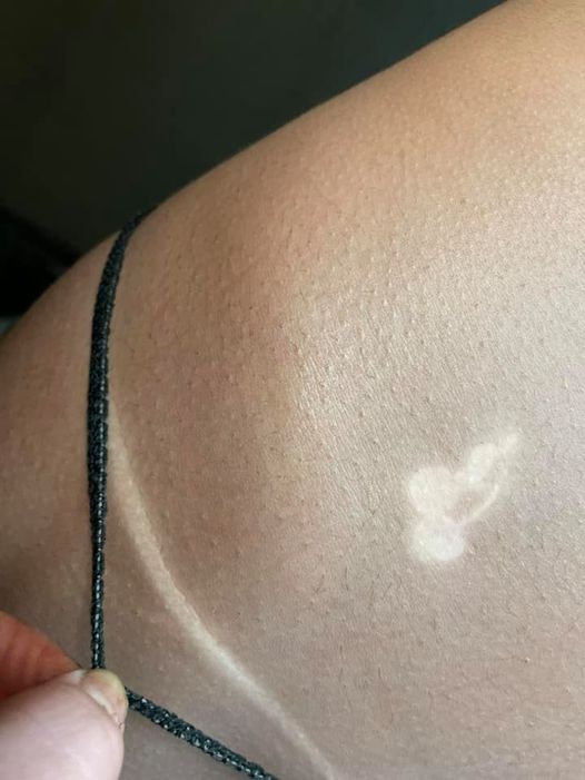 Spray tan