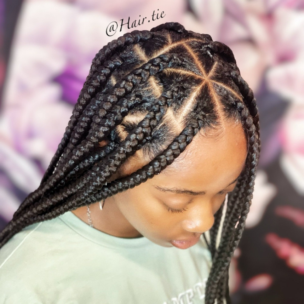Knotless • Box Braids Touch Up