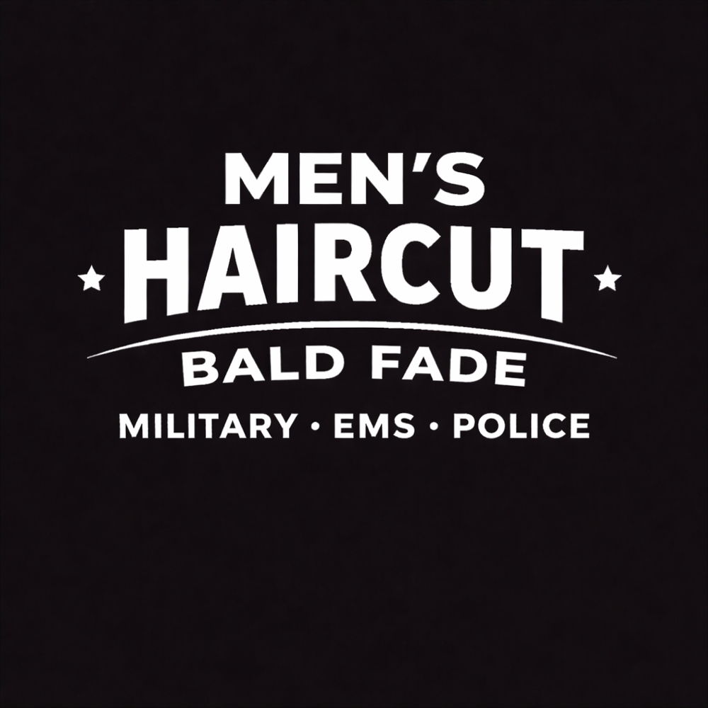 Bald Fade (military/police/ems/fire at Hard Part Parlour - Located in Salons by JC, Georgetown *Suite 9* in Georgetown, TX