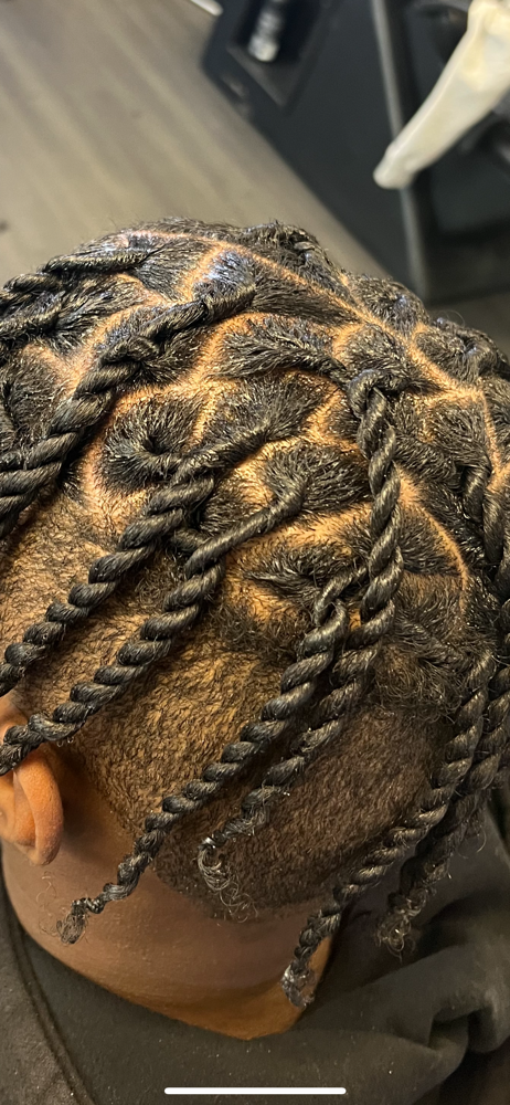 Half Head Dread Retwist