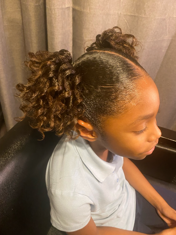Childs Shampoo/Style (15 & Under) at Shay’s Hairtique in Little Rock, AR