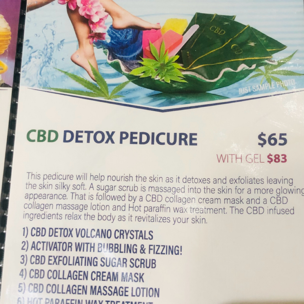 C.B.D Spa Pedicure at L H BEAUTY in Lakeland, FL