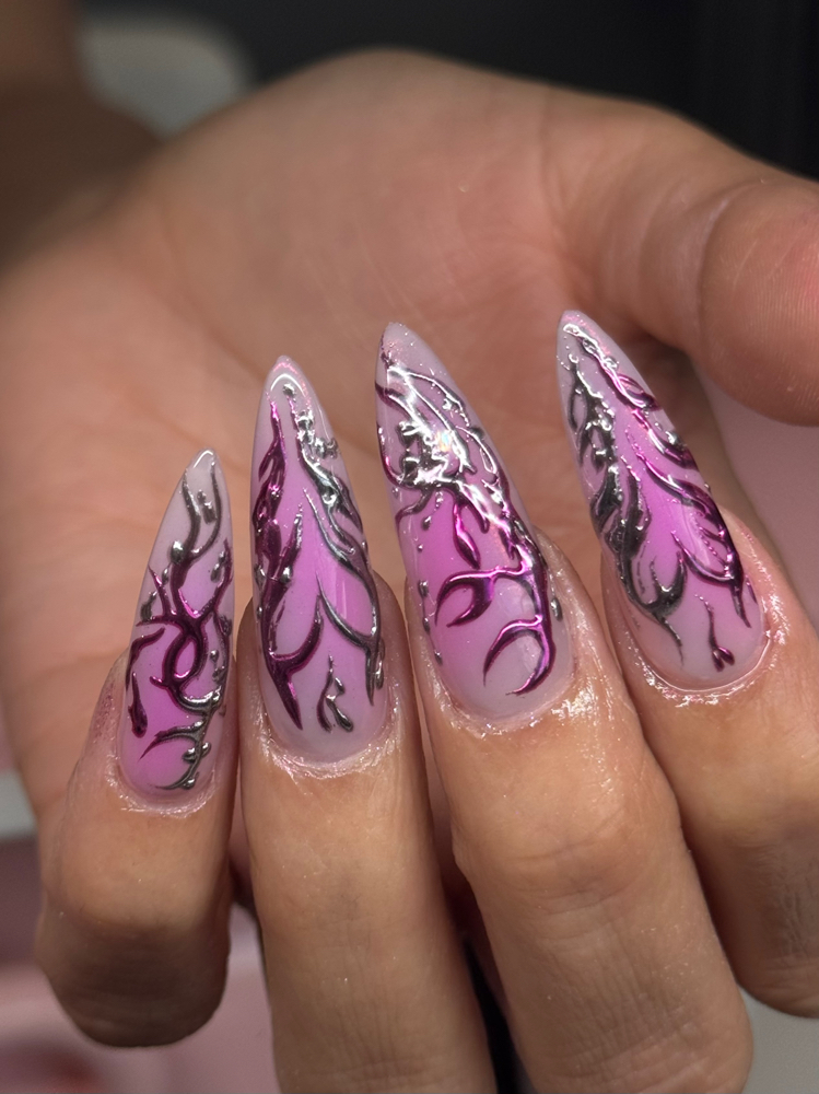 Gelx - Long at NAILSSSBYJULIE in Canoga Park, CA