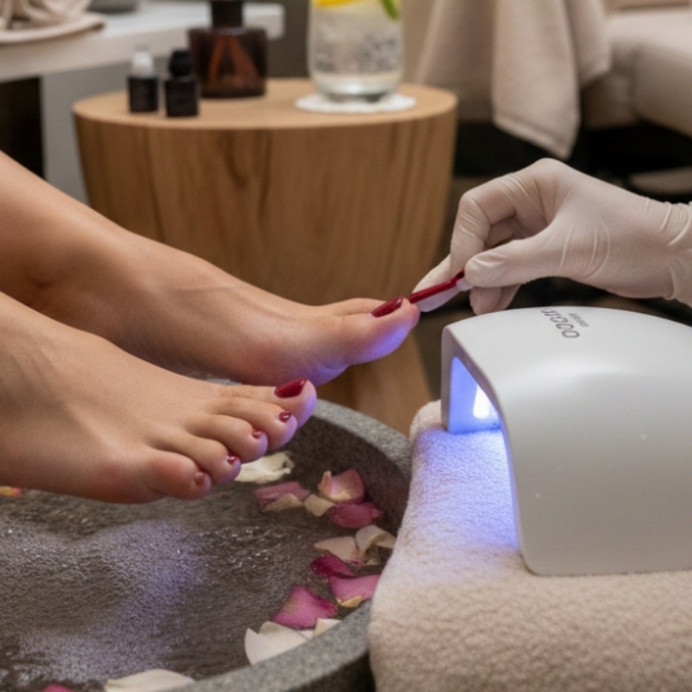 Apprentice Signature Gel Pedicure at BellaLuxe Nails in Madison, WI