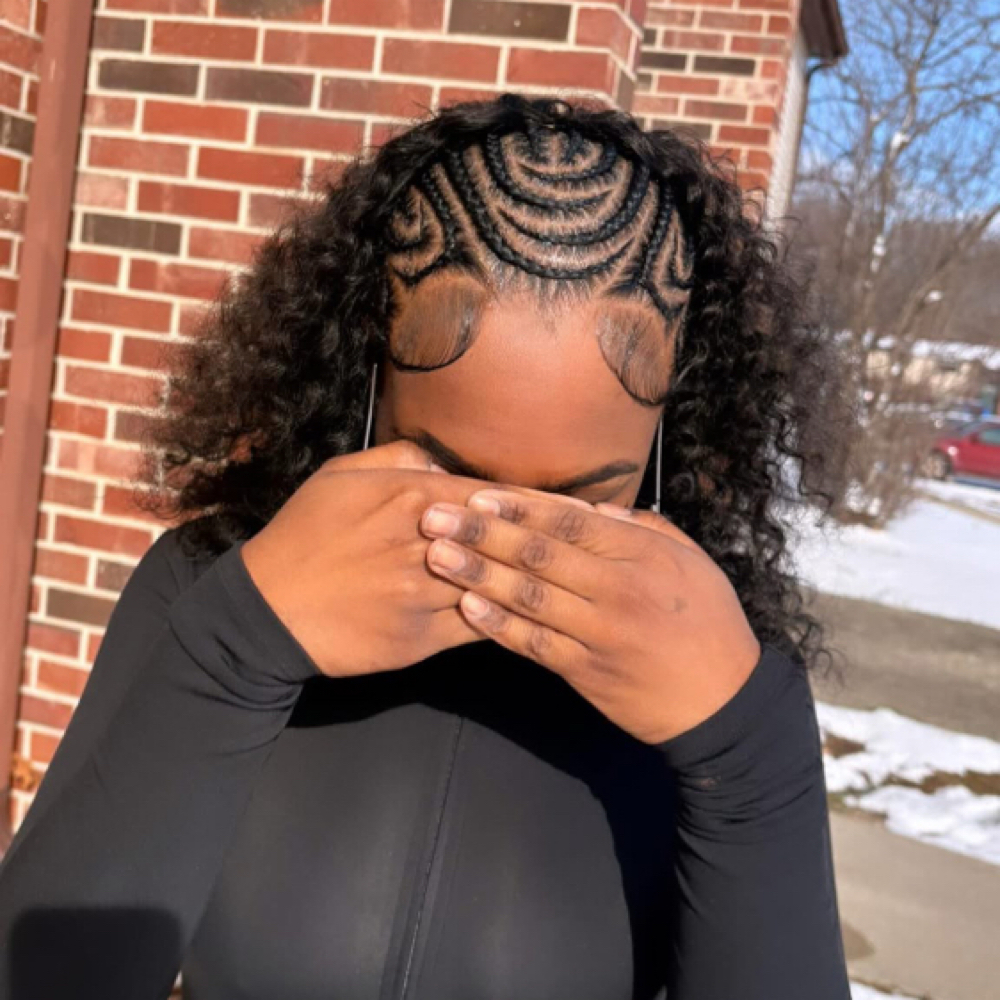 Fulani Quick Weave at StyledByJaay in South Bend, IN