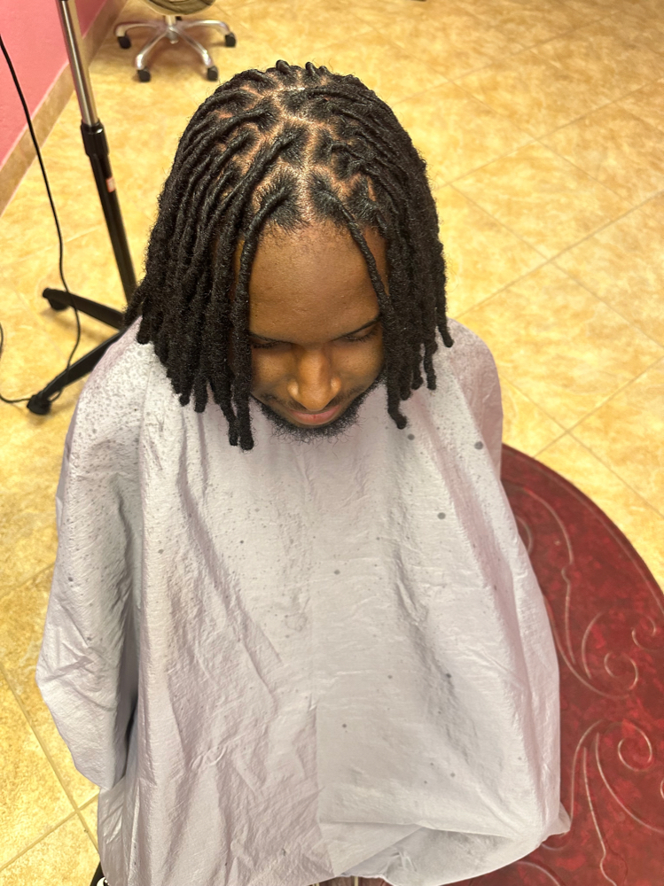 Loc Retwist (PALM ROLL)