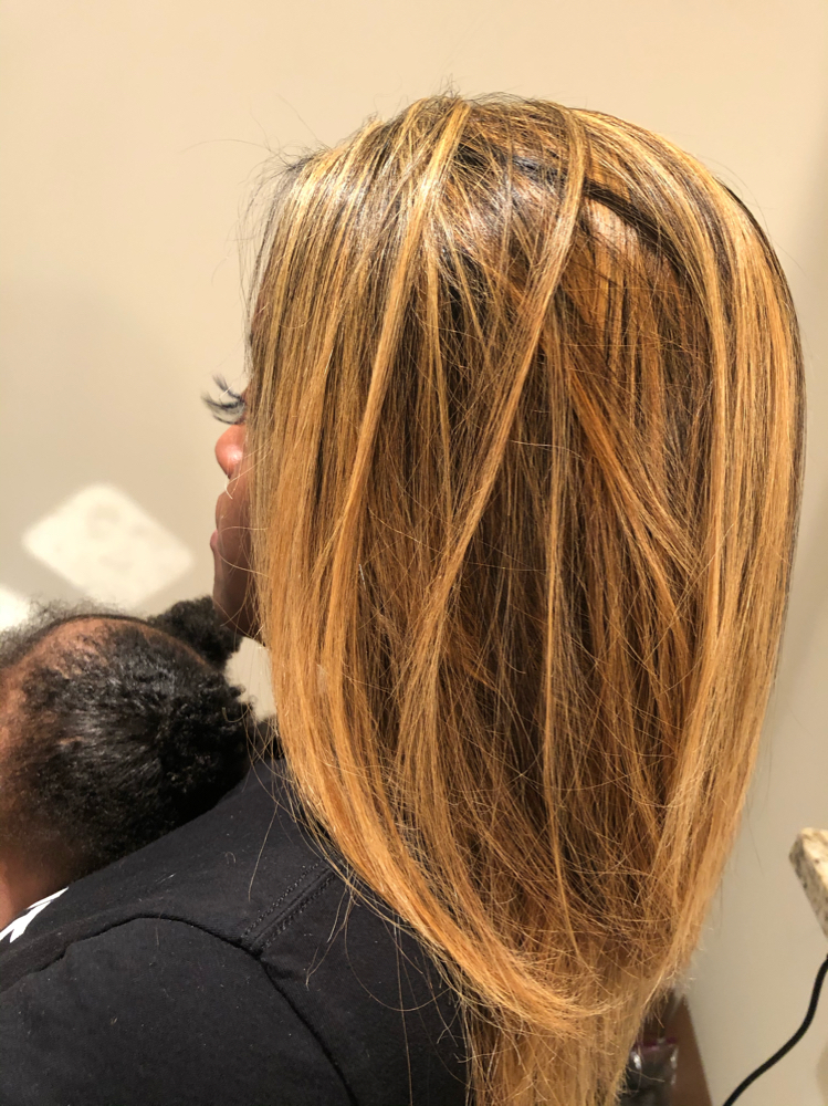 Color Highlights (half head)