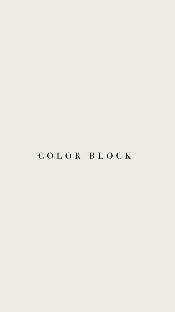 Color Block