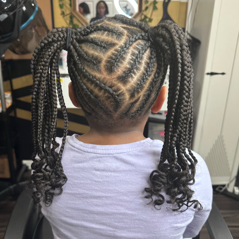 Kids’ Freestyle Braids at The Crown Garden in Jamaica, NY