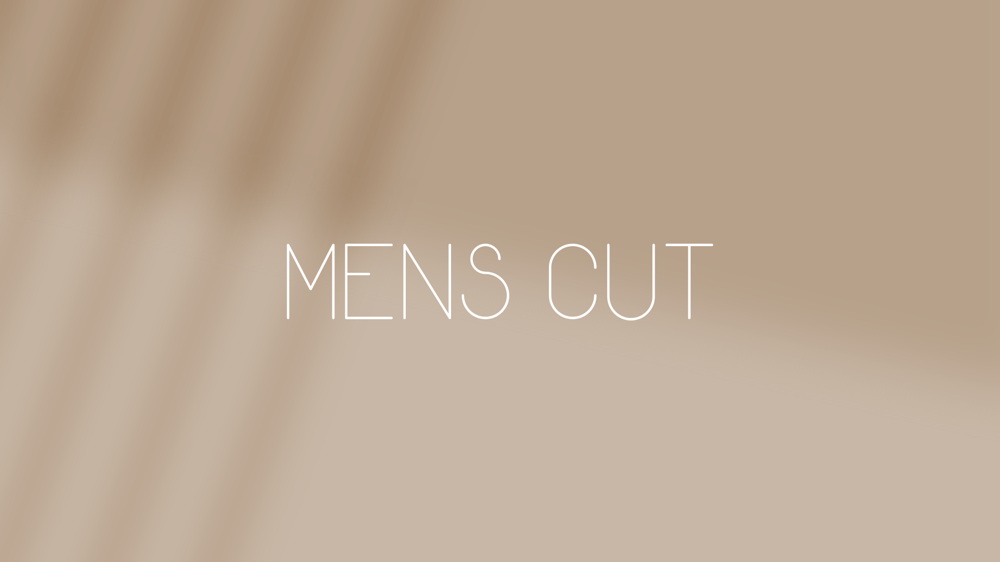 Mens cut