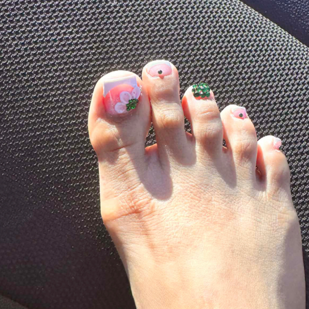 Acrylic Toes at Barbied by bryy in Donna, TX