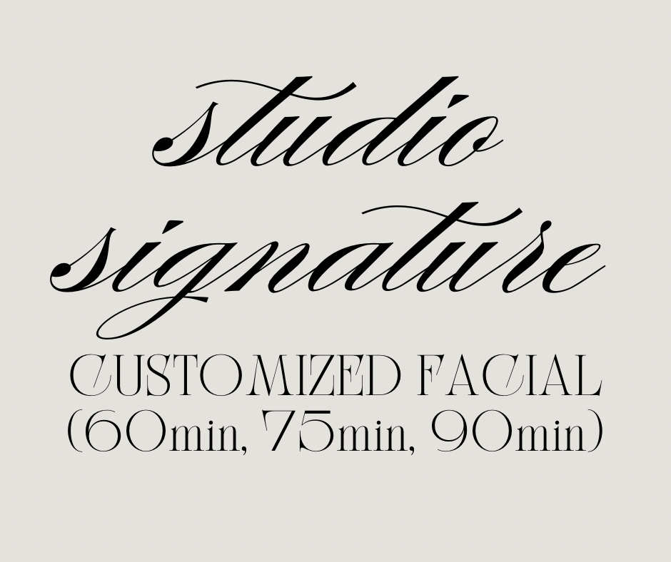 Studio Signature Customized Facial
