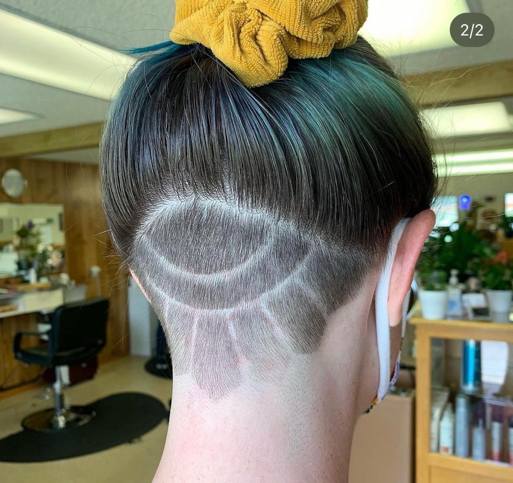 Clipper Cut/ Undercut Design