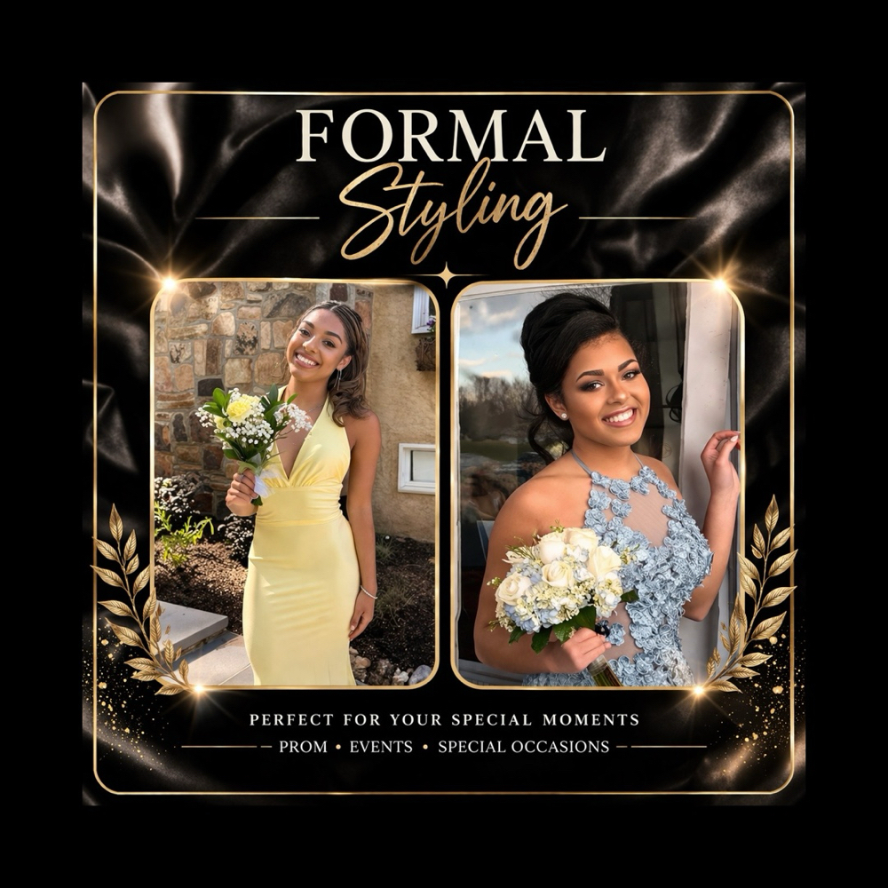 Formal Styling/updos at Luxe Studio By Gina in Moorestown, NJ