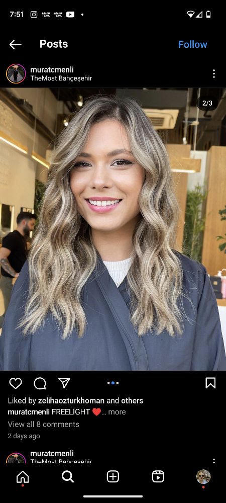 Color cut and style